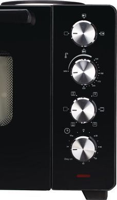 Gorenje Міні піч, 30л, 52x32х40.5см, 2 електричні конф., чорний OM30GBX фото