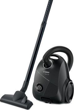 Bosch Пылесос мешковый, 600Вт, мешок-3.5л, НЕРА, черный BGBS2BA1P фото