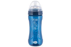 Дитяча Антиколікова пляшечка Nuvita NV6052 Mimic Cool 330мл темно-синя - купити в інтернет-магазині Coolbaba Toys