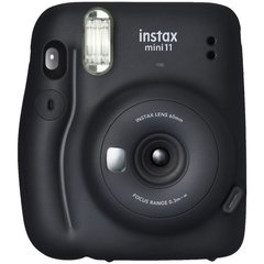 Фотокамера миттєвого друку Fujifilm INSTAX Mini 11 CHARCOAL GRAY - купити в інтернет-магазині Coolbaba Toys