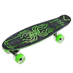 Скейтборд Neon Hype Зелений N100789 - купити в інтернет-магазині Coolbaba Toys
