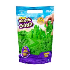 Пісок для дитячої творчості - KINETIC SAND COLOUR (зелений, 907 g) 71453G фото