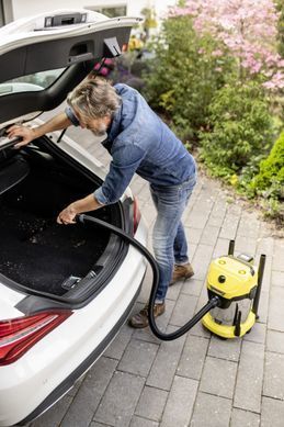 Karcher Пилосос професійний акумуляторний Karcher WD 3-18 S V-17/20 18В 110мБар контейнер 17л без АКБ та ЗП 1.628-575.0 фото