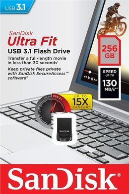 SanDisk USB 3.1 Ultra Fit[SDCZ430-256G-G46] SDCZ430-256G-G46 фото