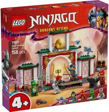 LEGO Конструктор LEGO Ninjago Храм ніндзя Спін-джитсу 71831 фото
