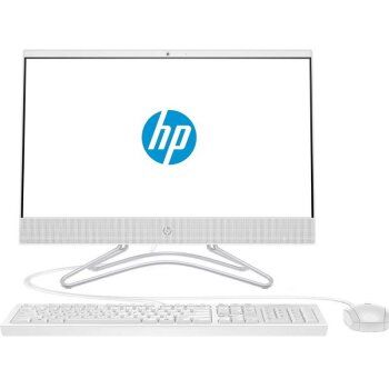 Комп'ютер персональний моноблок HP 200-G4 21.5" FHD IPS, Intel i3-10110U, 8GB, F256GB, ODD, UMA, WiFi, кл+м, Win10P, білий 9UG57EA фото
