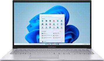 ASUS Ноутбук ASUS Vivobook 15 X1504MA-BQ131W 15.6" FHD IPS, Intel 7 350U, 16GB, F1TB, UMA, Win11, Сріблястий 90NB17I2-M00550 фото
