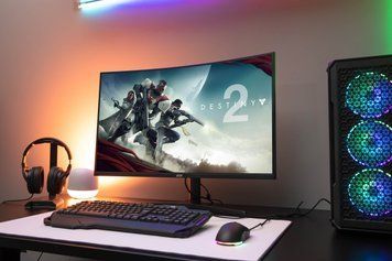 2E Gaming Монитор LCD 31.5" G3223B 2xHDMI, DP, MM, VA, 2560x1440, 165Hz, 1ms, CURVED, G-SYNC, FreeSync 2E-G3223B-01.UA фото