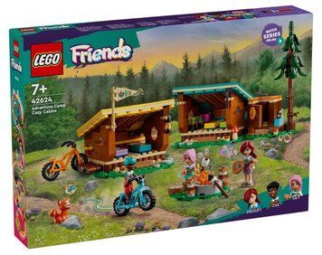 LEGO Конструктор Friends Затишні хатинки у пригодницькому таборі 42624 фото