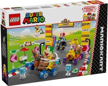 LEGO Конструктор LEGO Super Mario Mario Kart &ndash; Baby Peach & Grand Prix. Набір 72036 фото