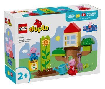 LEGO Конструктор DUPLO Peppa Pig Сад і будиночок на дереві Пеппи 10431 фото