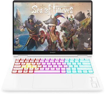 HP Ноутбук OMEN Transcend 14-fb1004ua 14" 3K OLED, Intel U9-285H, 32GB, F1024GB, NVD5070-8, DOS, білий C3UL4EA фото
