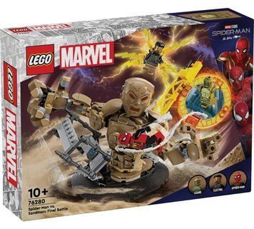 LEGO Конструктор Marvel Людина-Павук vs. Піщана людина: Вирішальна битва 76280 фото