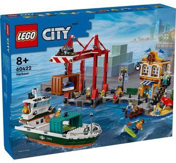 LEGO Конструктор City Морская гавань с грузовым судном 60422 фото