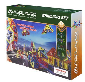 MagPlayer Конструктор магнітний 112 од. (MPB-112) MPB-112 фото