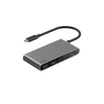 Belkin Хаб USB-C 5в1 Multiport Dock 100Вт AVC022HQSGY фото