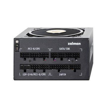Zalman Блок живлення Zalman Teramax 2 View (1200W) 99%, 80+ Gold, 120мм, 1xMB 24pin(18+10), 2xCPU(4+4 pin), 3xMolex, 12xSATA, 4xPCIe 8pin(6+2), 1xPCIe GEN5 16pin, 1x +5V ARGB cable, Fully Modular ZM1200-TMX2VIEW фото