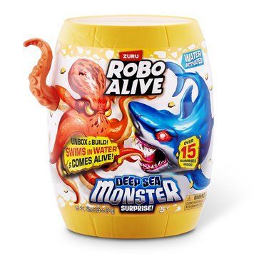 Интерактивный игровой набор ROBO ALIVE S1 &ndash; ГЛУБОКОВОДНЫЙ СЮРПРИЗ. ОСЬМИНОГ 71155B фото