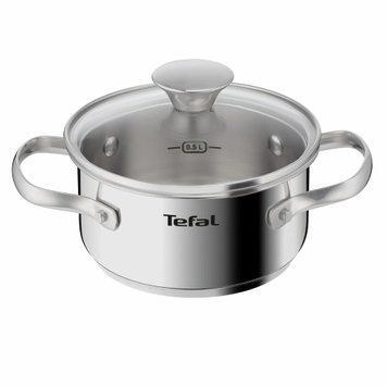 Tefal Tefal Minis Casserole with lid, 1 L, stainless steel, glass H8743155 фото