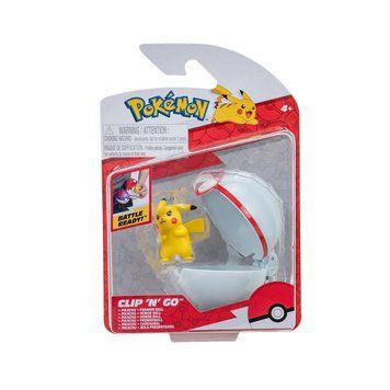 Ігровий набір POKEMON W13 - ПІКАЧУ В ПОКЕБОЛІ (ігрова фігурка, покебол) PKW2664 фото