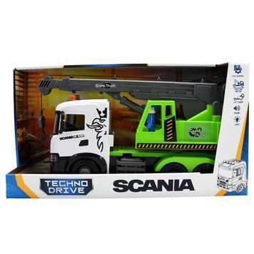 Автомодель серии "Mid Truck" &ndash; АВТОКРАН SCANIA (свет, звук) 3006KS фото