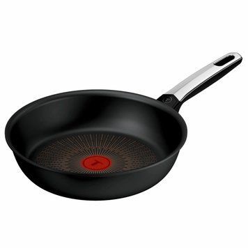 Tefal Frypan Tefal Excellence Fusion, 24 cm, aluminum, stainless steel, bakelite, black G3380402 фото