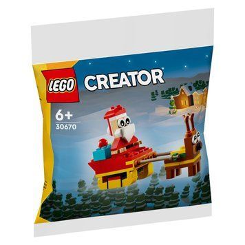 LEGO Конструктор Creator Поездка на санях Санты 30670 фото