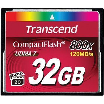 Transcend Карта памяти CF 32GB 800X TS32GCF800 фото