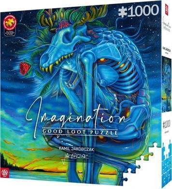 GoodLoot Пазл GoodLoot Imagination: Kamil Jakobczak White Wolf 1000 ел. 5908305247906 фото