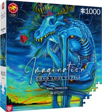 GoodLoot Пазл GoodLoot Imagination: Kamil Jakobczak White Wolf 1000 ел. 5908305247906 фото