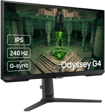 Samsung Монітор 27" Odyssey G4 S27BG400EI 2*HDMI, DP,, IPS, 240Hz, 1ms LS27BG400EIXCI фото