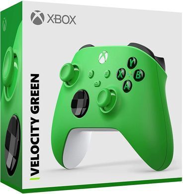 Microsoft Геймпад Microsoft Xbox бездротовий, зелений QAU-00091 фото