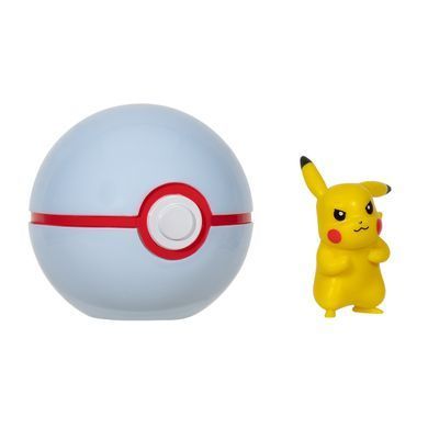 Игровой набор POKEMON W13 - ПИКАЧУ В ПОКЕБОЛЕ (игровая фигурка, покебол) PKW2664 фото