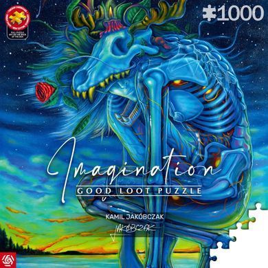 GoodLoot Пазл GoodLoot Imagination: Kamil Jakobczak White Wolf 1000 ел. 5908305247906 фото