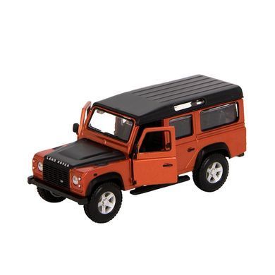 Автомодель - LAND ROVER DEFENDER 110 (асорті білий, помаранчевий металік 1:32) 18-43029 фото