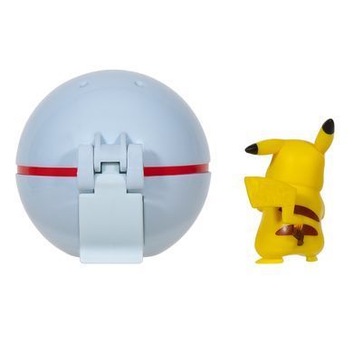 Игровой набор POKEMON W13 - ПИКАЧУ В ПОКЕБОЛЕ (игровая фигурка, покебол) PKW2664 фото