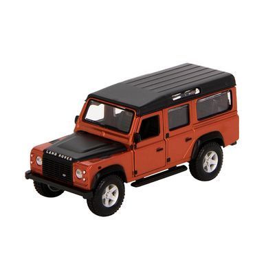 Автомодель - LAND ROVER DEFENDER 110 (асорті білий, помаранчевий металік 1:32) 18-43029 фото