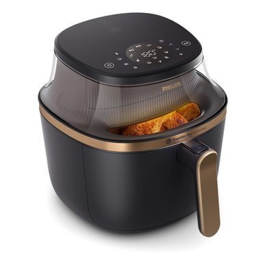 Philips Мультипечь Ovi Series 3000, 1700Вт, чаша-6.2л, сенсорное управл., 12 авто. программ, пластик, чорний NA332/00 фото