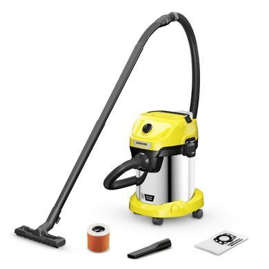 Karcher Пилосос професійний акумуляторний Karcher WD 3-18 S V-17/20 18В 110мБар контейнер 17л без АКБ та ЗП 1.628-575.0 фото