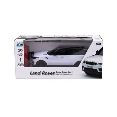 Автомобиль KS DRIVE на р/у - LAND ROVER RANGE ROVER SPORT (1:24, 2.4Ghz, белый) 124GRRW фото