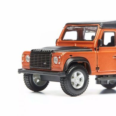 Автомодель - LAND ROVER DEFENDER 110 (асорті білий, помаранчевий металік 1:32) 18-43029 фото