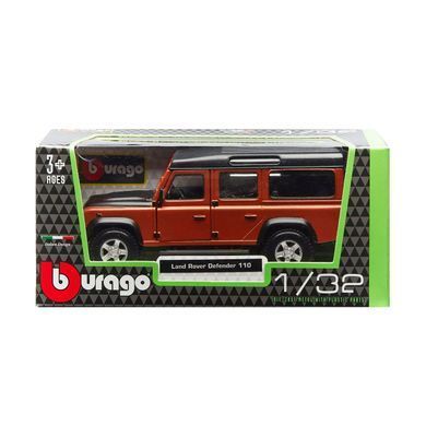 Автомодель - LAND ROVER DEFENDER 110 (асорті білий, помаранчевий металік 1:32) 18-43029 фото