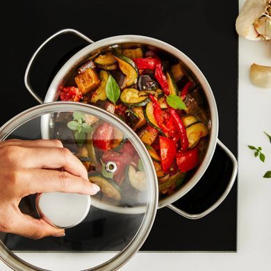 Tefal Tefal Minis Casserole with lid, 1 L, stainless steel, glass H8743155 фото