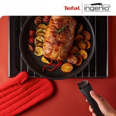 Tefal Набор посуды Ingenio Daily Chef 8 предметов, алюминий, крышка, сменная ручка L7629242 фото
