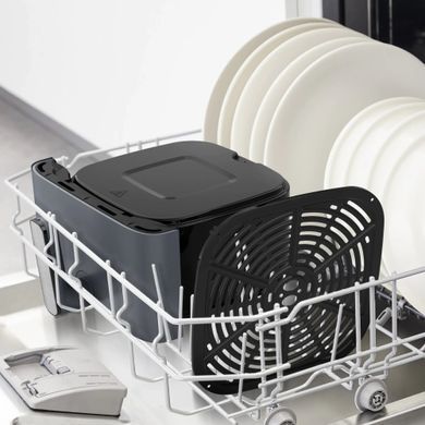 Tefal Мультипечь Easy Fry Mega, 1700Вт, чаша-7.5л, сенсорное управл., 8 программ, пластик, темно-серый EY855BE0 фото