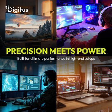 Digitus Кабель DIGITUS USB-C > USB-C заряджання/синхронізації, USB4 2.0, 80G, 240W, 16K, силіконовий, 1.5м, чорний AK-300350-015-S фото