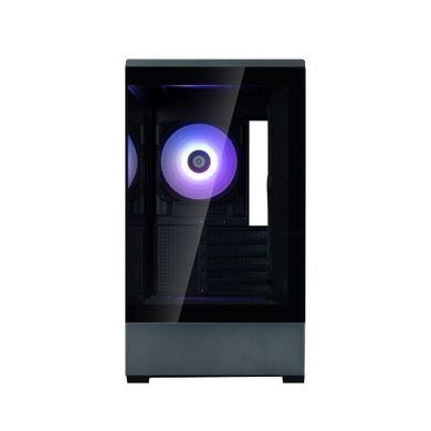 Zalman Корпус P30 Black V2, без БЖ, 1xUSB3.0, 1хUSB Type-C, 3x120мм ARGB, TG Front/Side Panel, mATX, чорний P30BLACKV2 фото