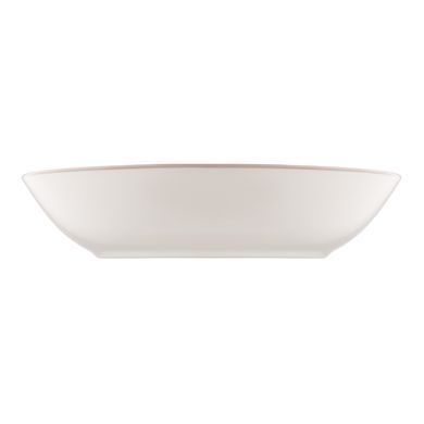 ARDESTO Soup plate Ravenna, 790ml, 20cm, porcelain, white-beige AR1320R фото