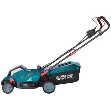 K&ouml;nner & S&ouml;hnen Газонокосилка аккумуляторная KS 33LM-20V 20В акб 1?4А&middot;час 33см 30л 25-75мм 14кг KS33LM-20VSET фото