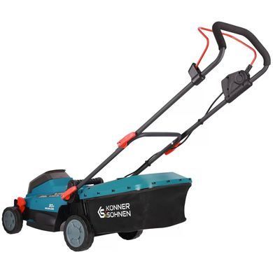 K&ouml;nner & S&ouml;hnen Газонокосилка аккумуляторная KS 33LM-20V 20В акб 1?4А&middot;час 33см 30л 25-75мм 14кг KS33LM-20VSET фото